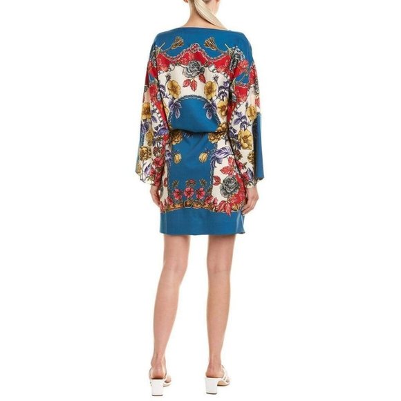 Gucci Boudoir Printed Wool-twill Kaftan Short Casual Dress - Picture 2 of 10